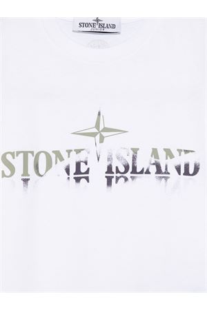 Logo-Print T-Shirt STONE ISLAND KIDS | K1S162100010S0150V0001